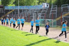 Laufen Kinder und Jugendliche